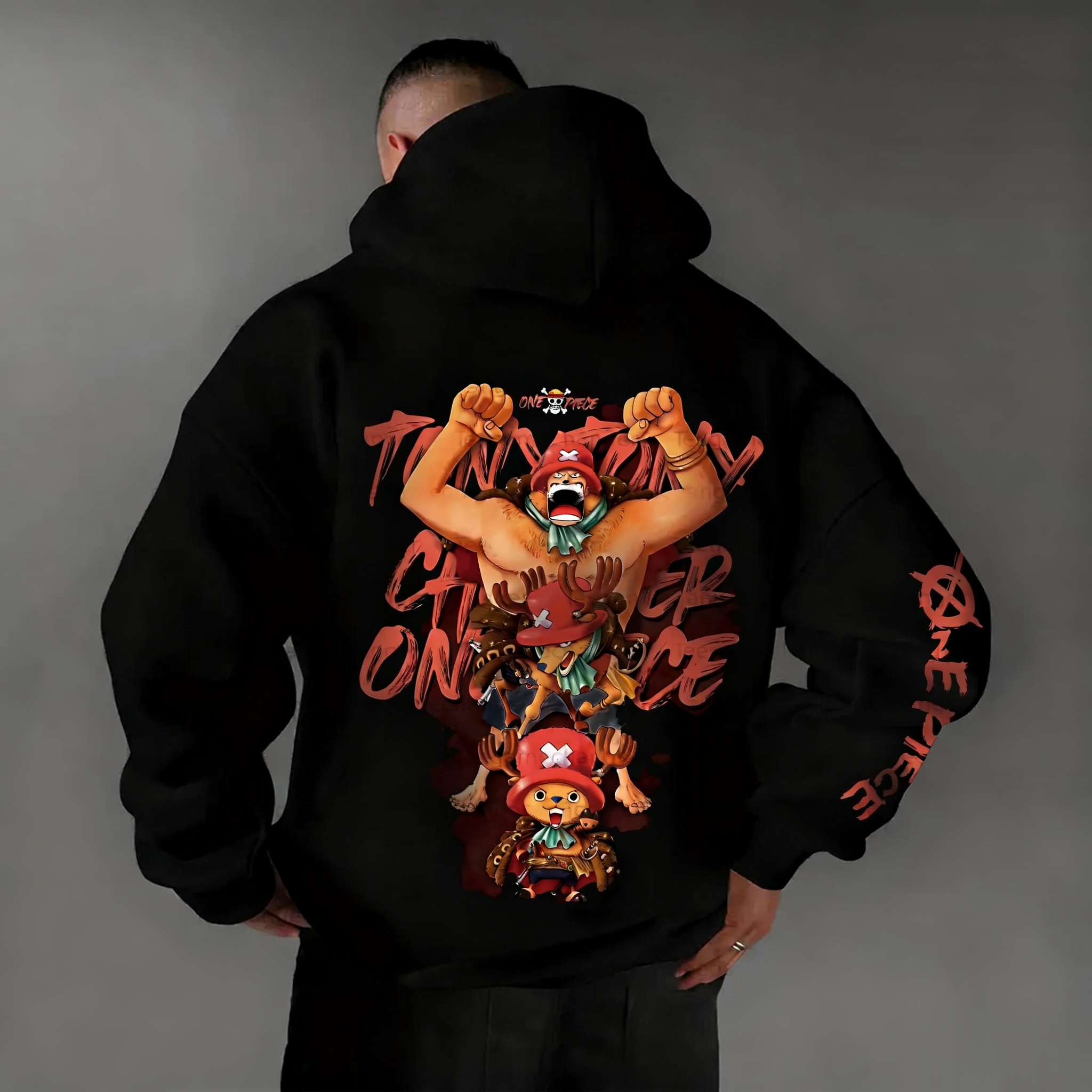 One Piece Chopper Graphic Pull - огляд і ціна Winter Clothing In Japan