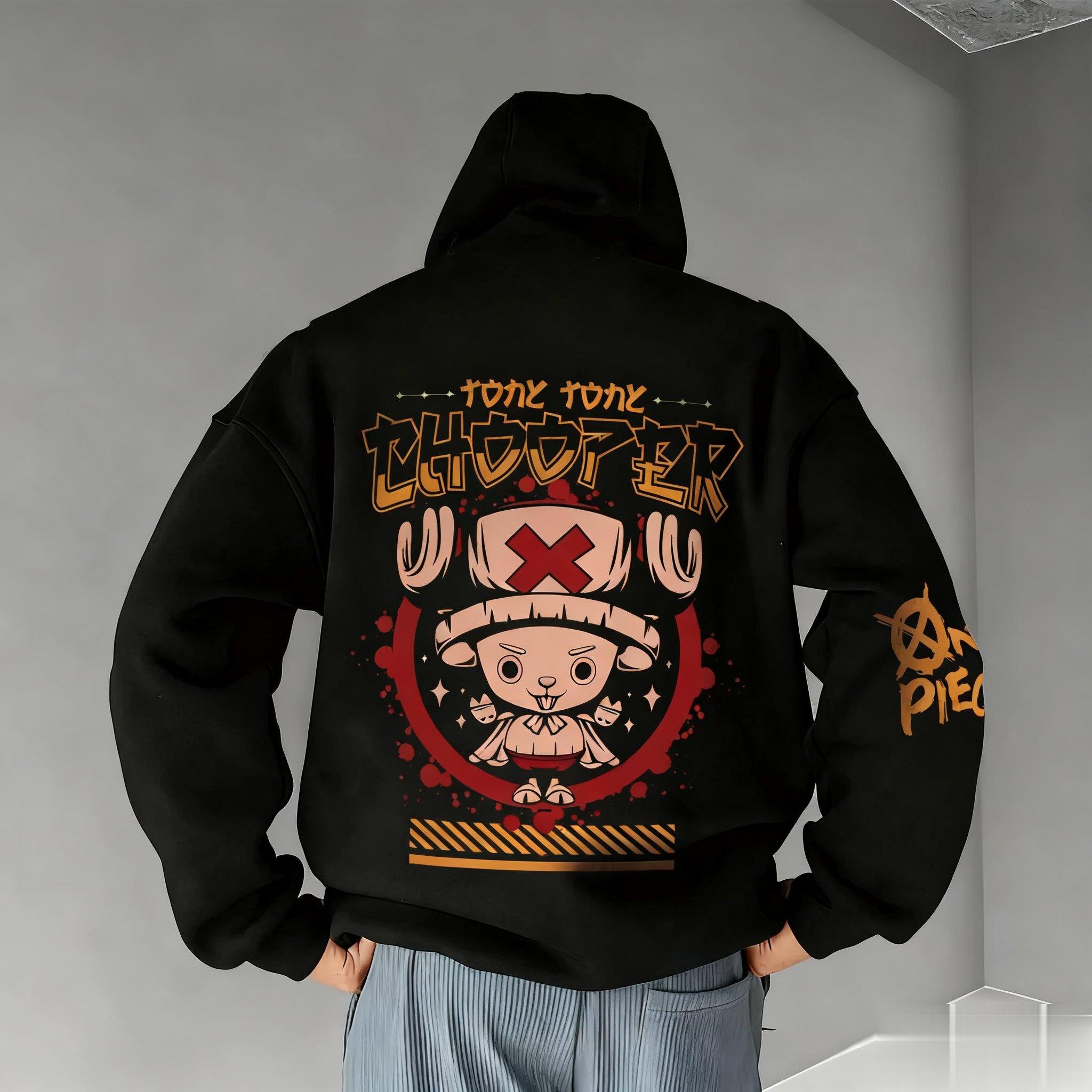One Piece Chopper Graphic Pull - огляд і ціна Winter Clothing In Japan