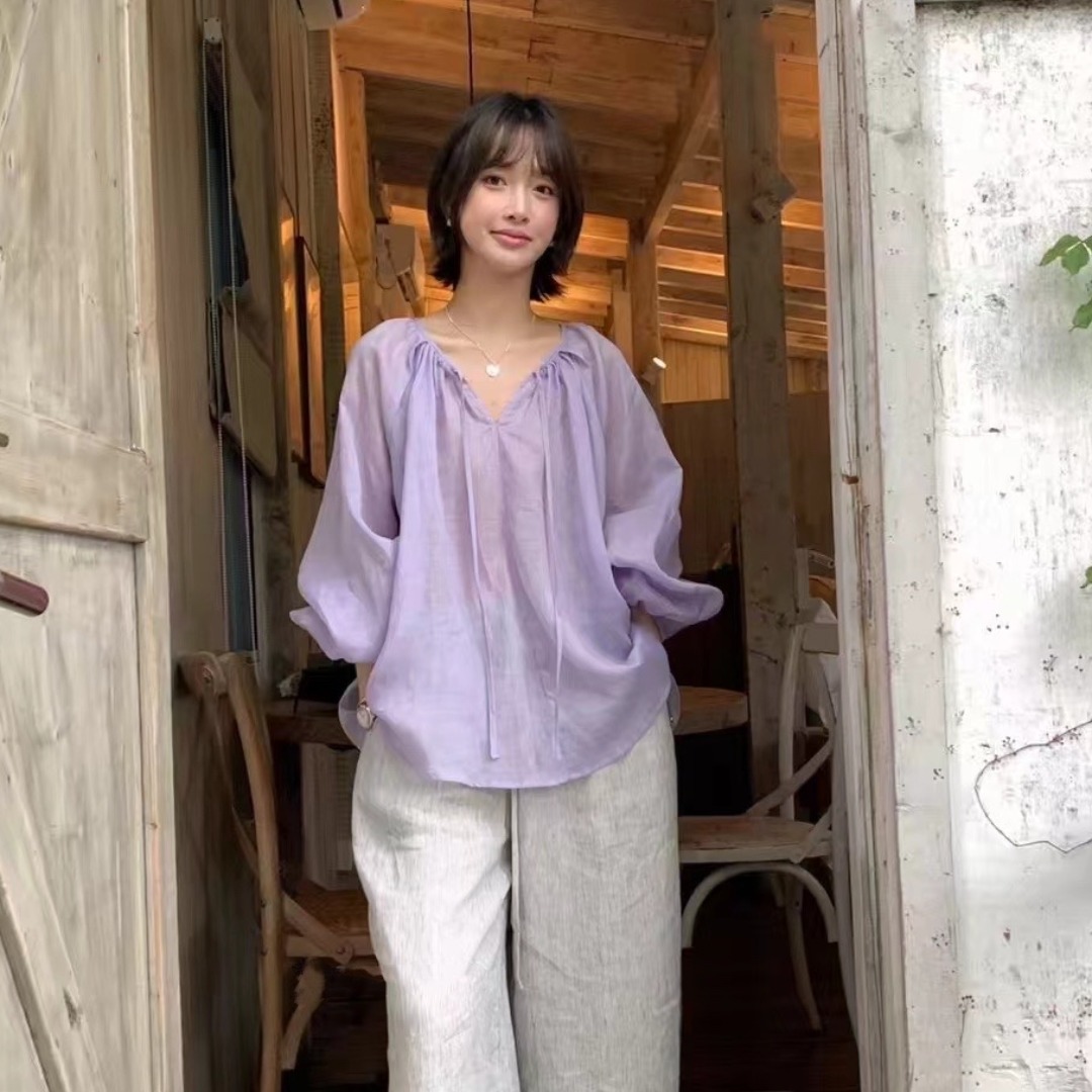 Korean Style Thin Long Sleeve  - огляд і ціна Winter Sun Clothing