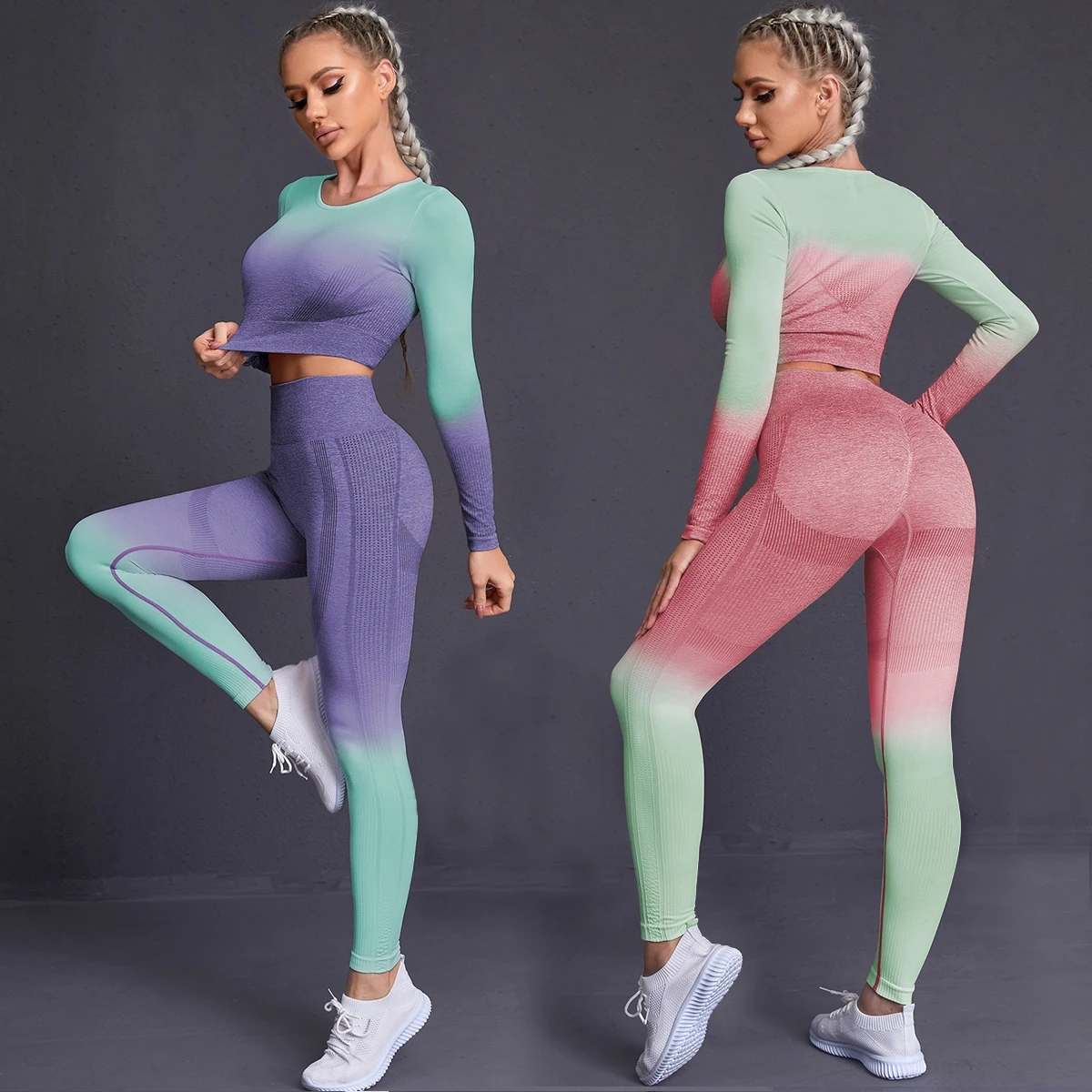 Yoga Set Gym Set Workout Cloth - огляд і ціна Winter Yoga Clothing