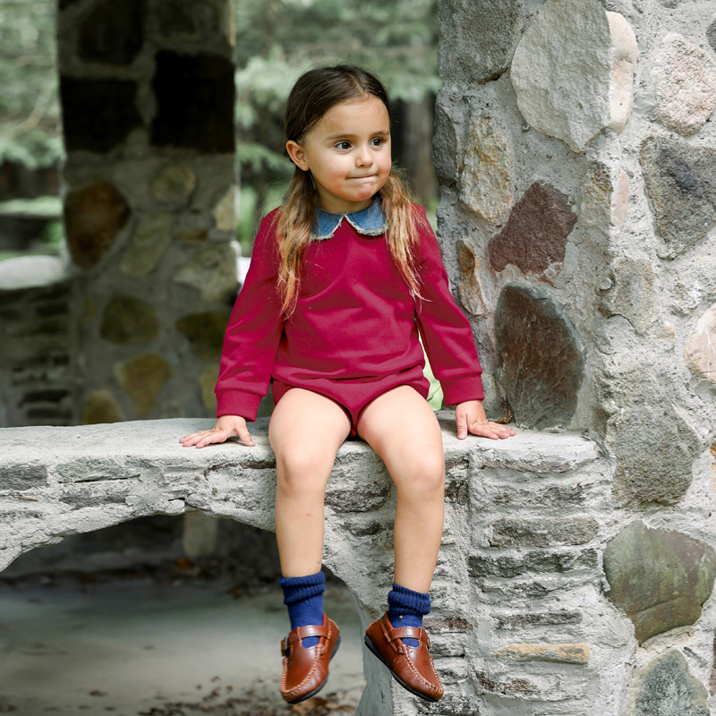 Ali Plus Aw25 Denim Collar Swe - огляд і ціна Winter Clothing For Baby Girl