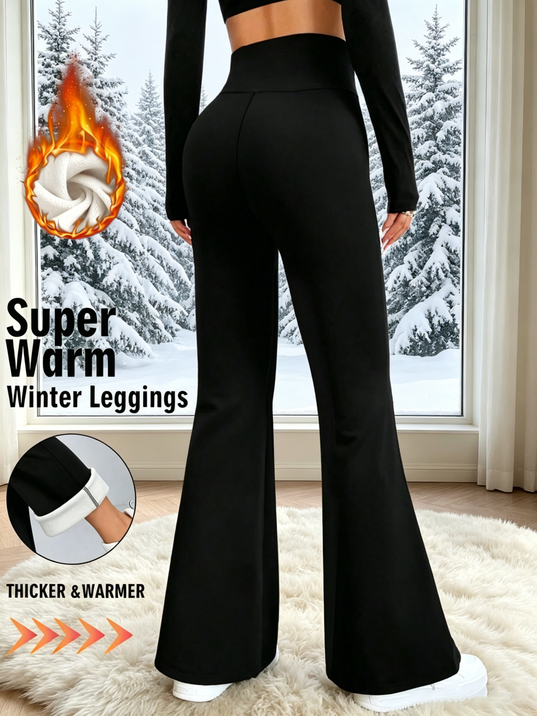 Ladies winter plus velvet bell - огляд і ціна Winter Yoga Clothing