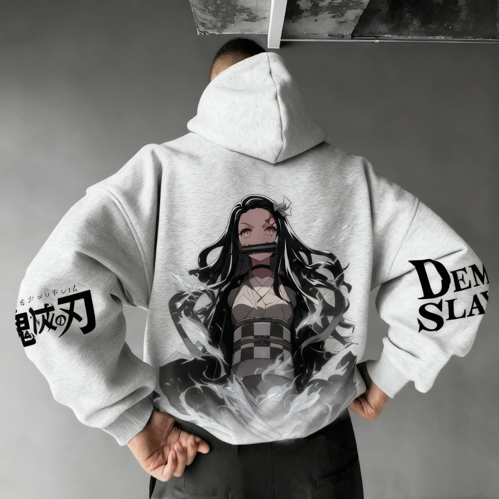 Demon Slayer Men's Hoodie Swea - огляд і ціна Winter Clothing In Japan