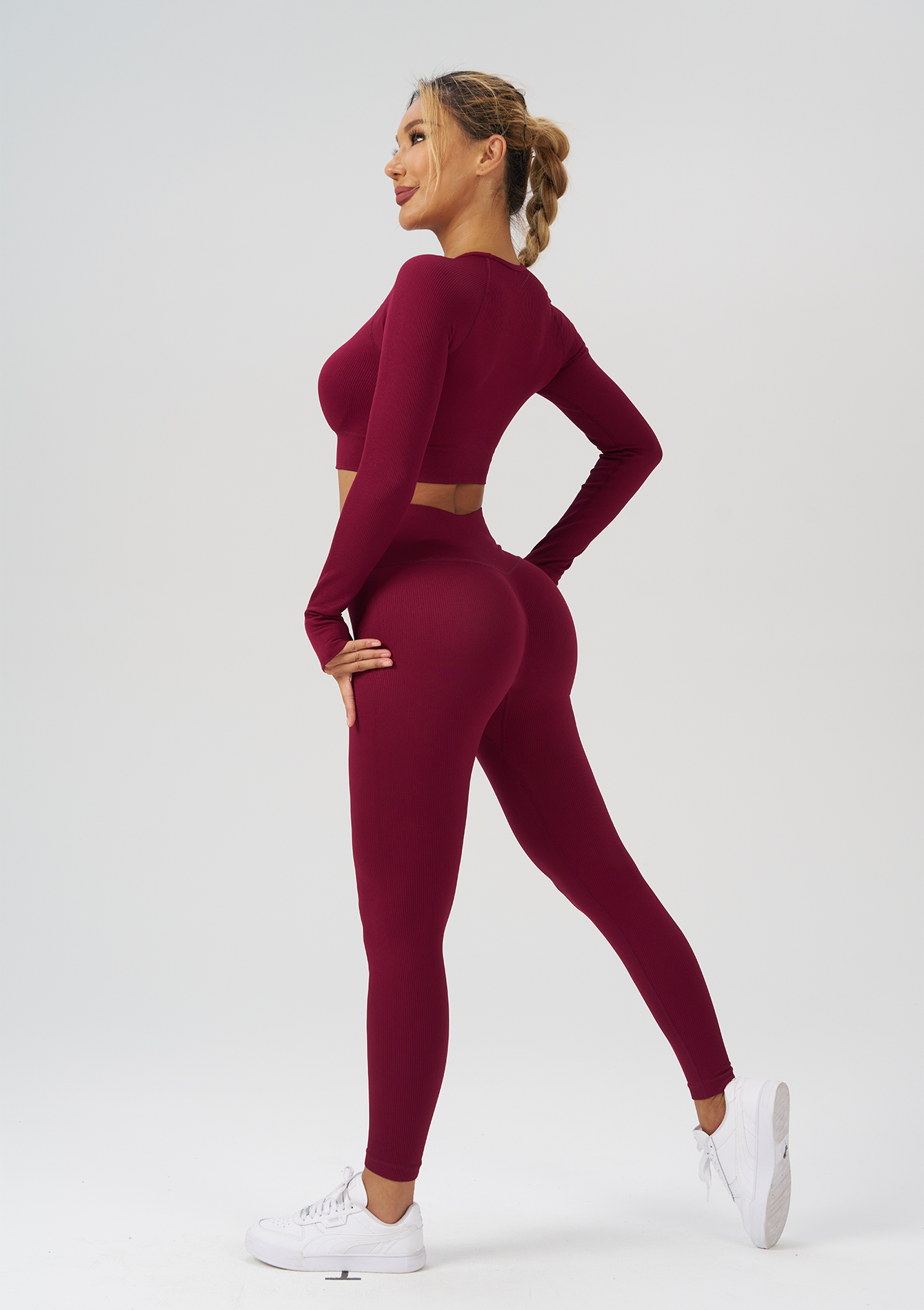 Woman Clothing Yoga Long Sleev - огляд і ціна Winter Yoga Clothing