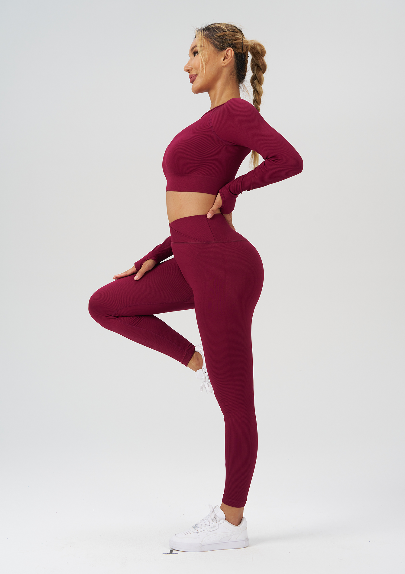 Woman Clothing Yoga Long Sleev - огляд і ціна Winter Yoga Clothing