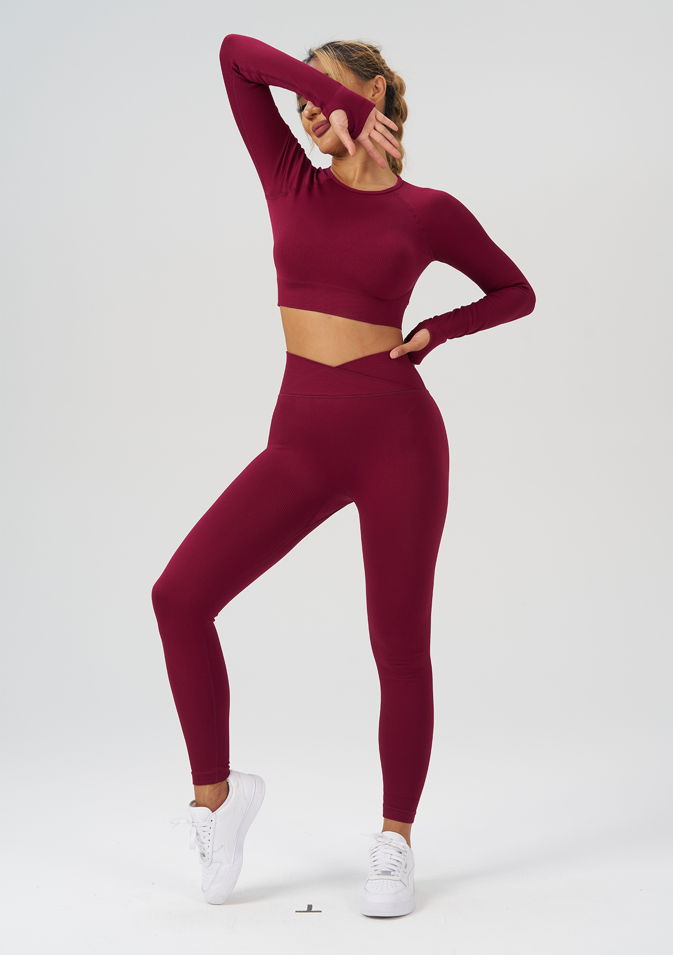 Woman Clothing Yoga Long Sleev - огляд і ціна Winter Yoga Clothing