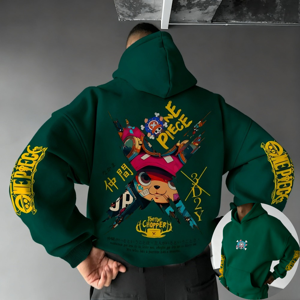 One Piece Men's Hoodie Sweatsh - огляд і ціна Winter Clothing In Japan