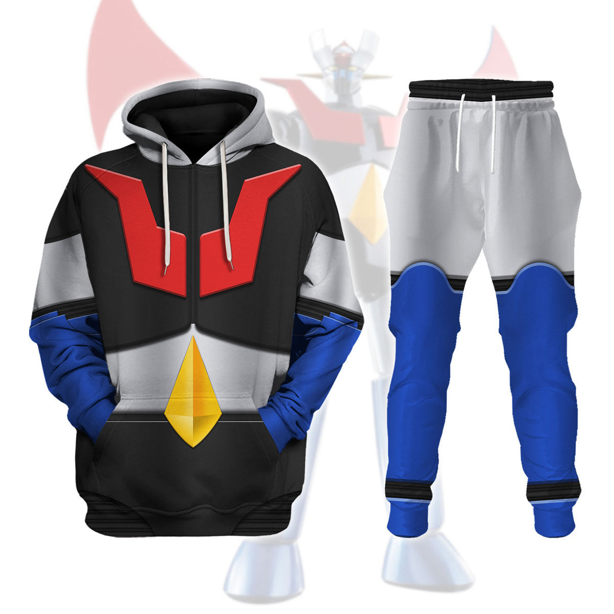 Anime Mazinger Z Cosplay 3D Pr - огляд і ціна Winter Clothing