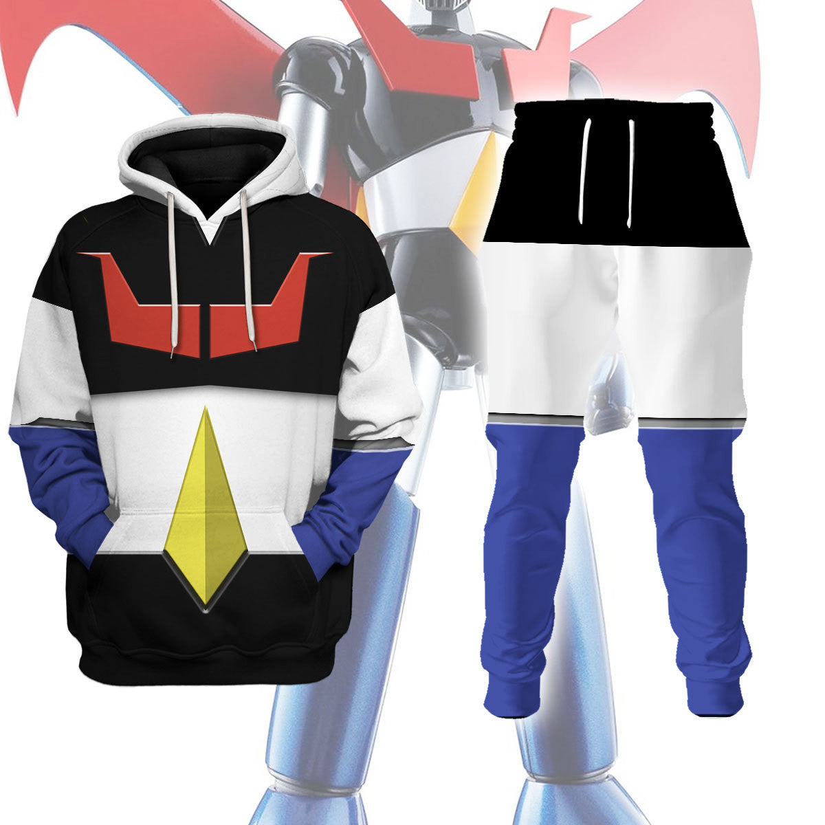 Anime Mazinger Z Cosplay 3D Pr - огляд і ціна Winter Clothing