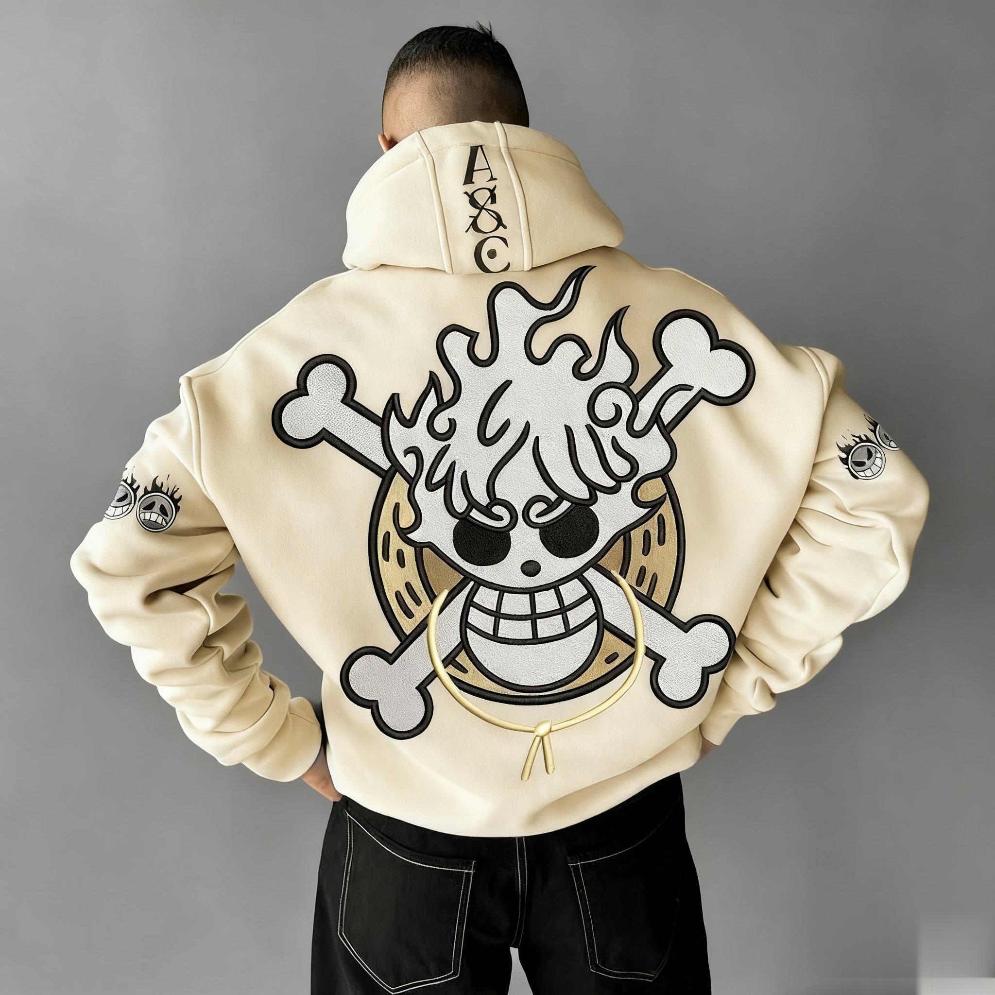 Oversized One Piece Anime Hood - огляд і ціна Winter Clothing In Japan