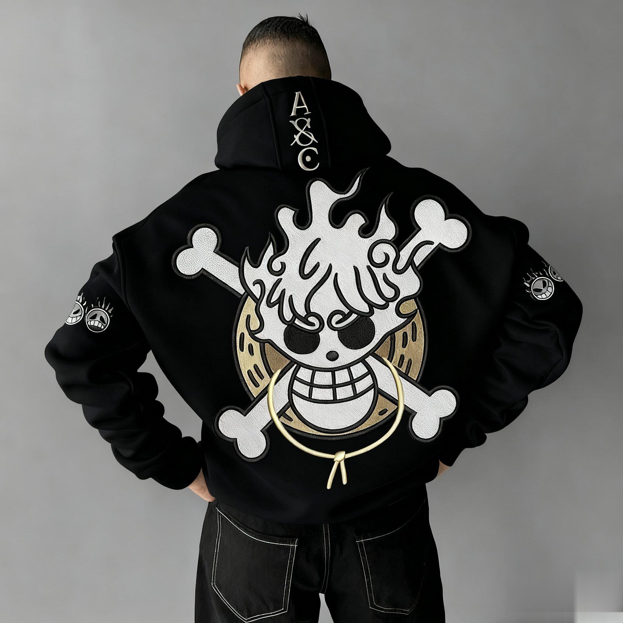 Oversized One Piece Anime Hood - огляд і ціна Winter Clothing In Japan