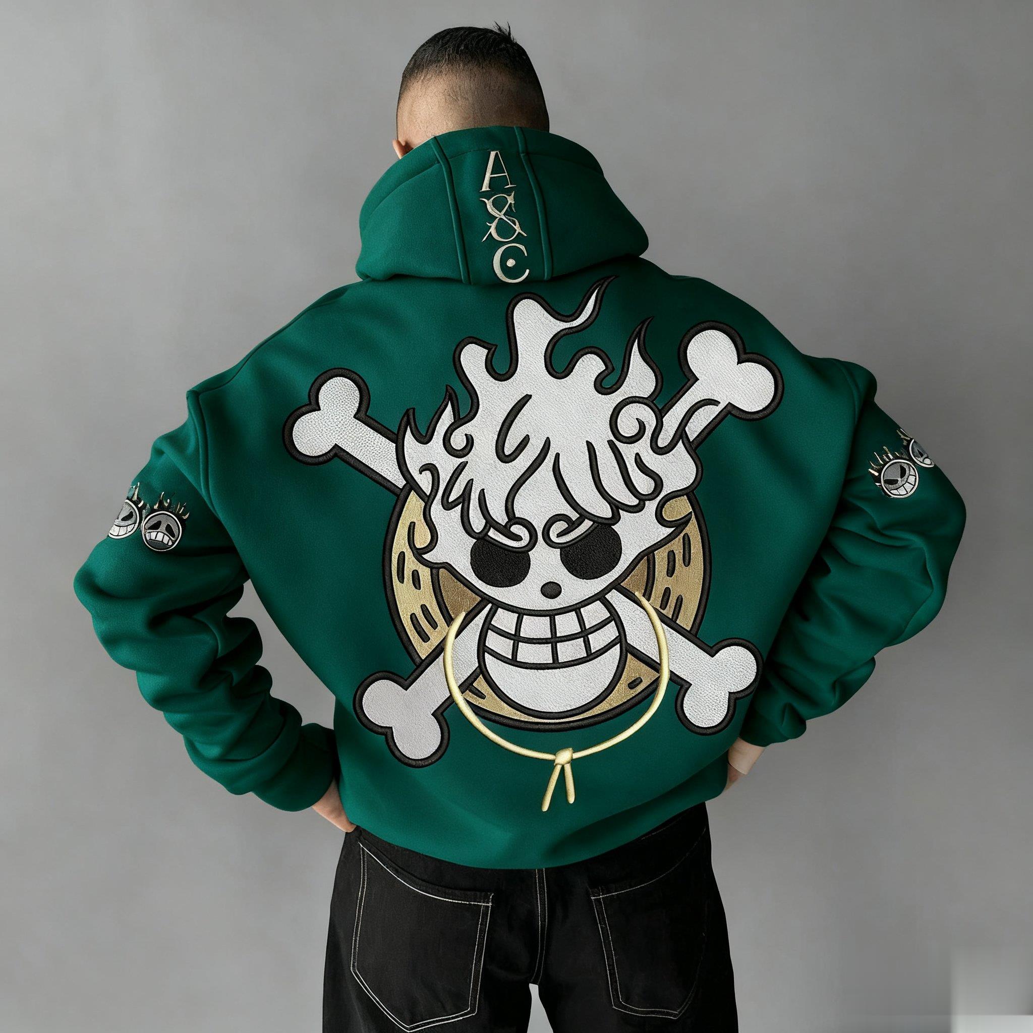 Oversized One Piece Anime Hood - огляд і ціна Winter Clothing In Japan