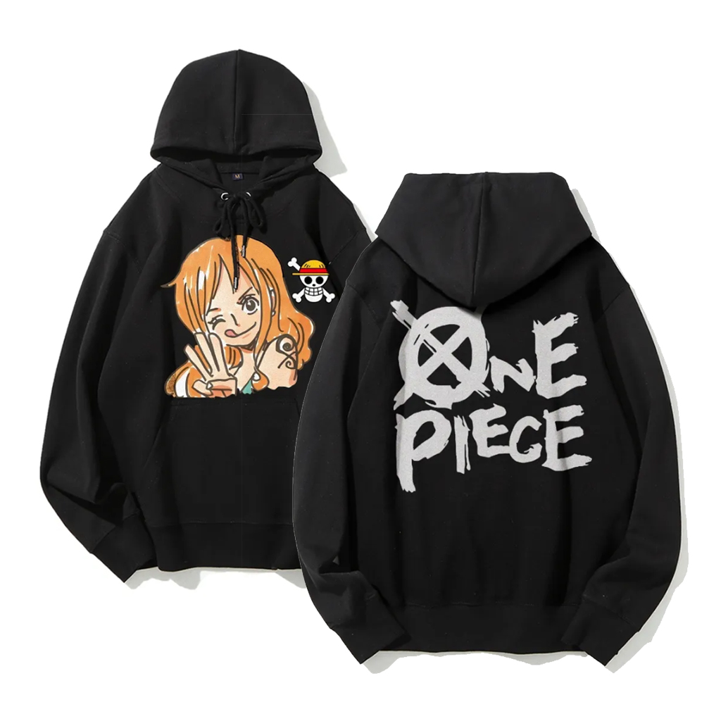 One Piece Nami Anime Hoodie Me - огляд і ціна Winter Clothing In Japan