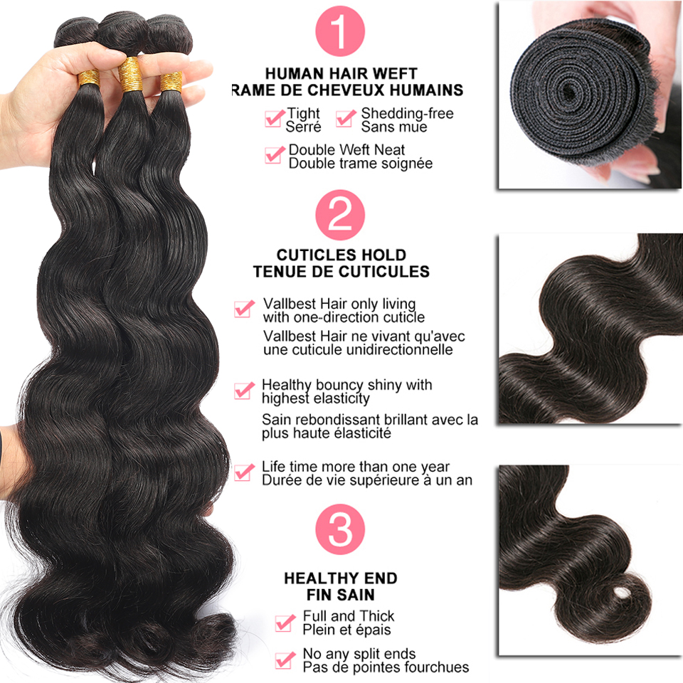 BAHW Body Wave Virgin Human Ha - огляд і ціна Winter Clothing Bundle