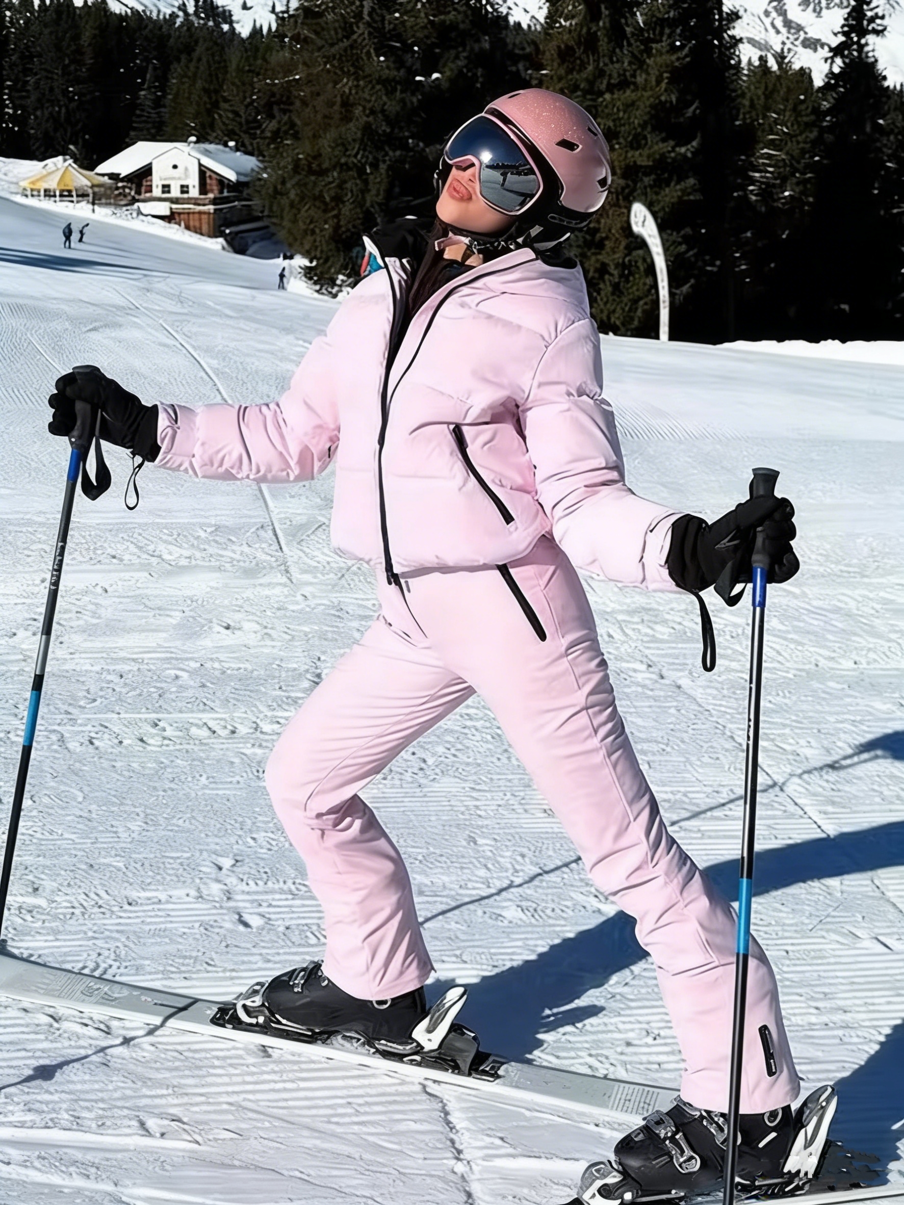 Winter Pink Thicken Warm Women - огляд і ціна Winter Clothing