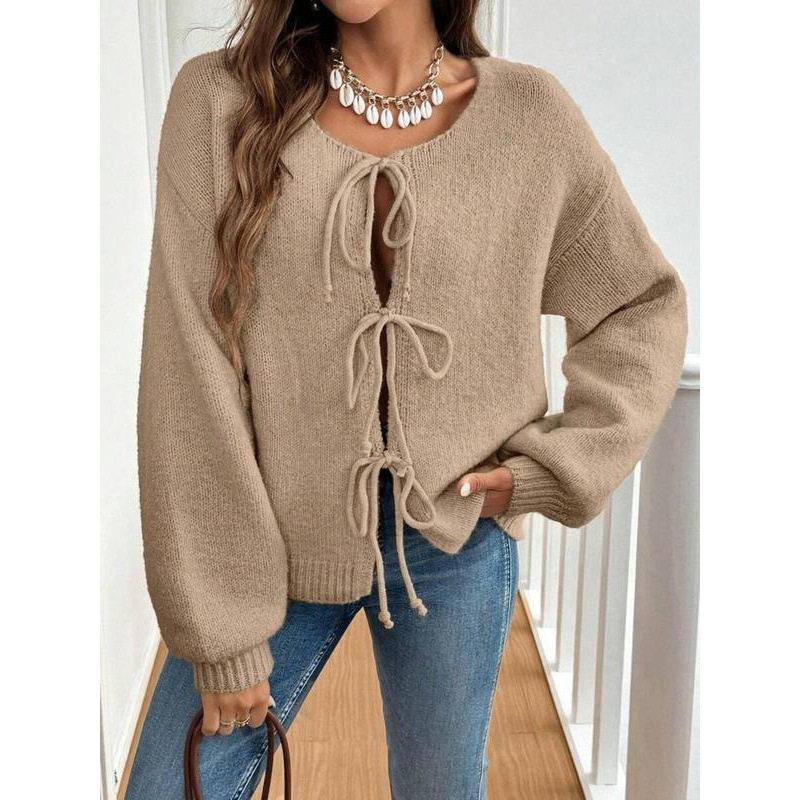 Women's Loose Cardigan Sweater - огляд і ціна Winter Clothing Line