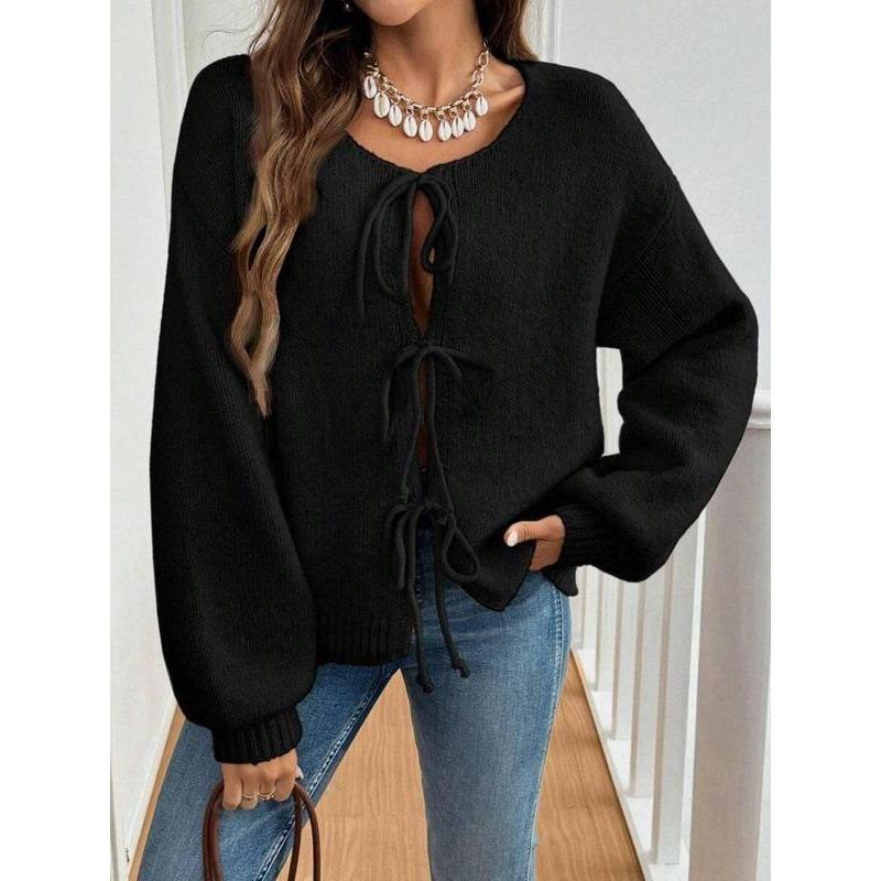 Women's Loose Cardigan Sweater - огляд і ціна Winter Clothing Line