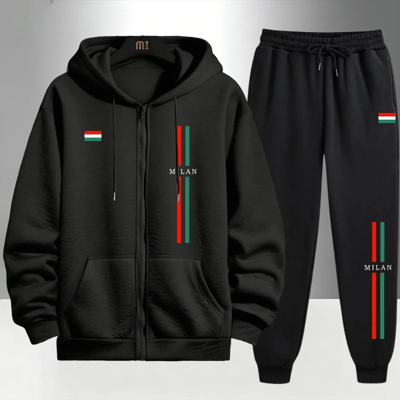 2026 Italy Printed Men's Set Z - огляд і ціна Winter Clothing