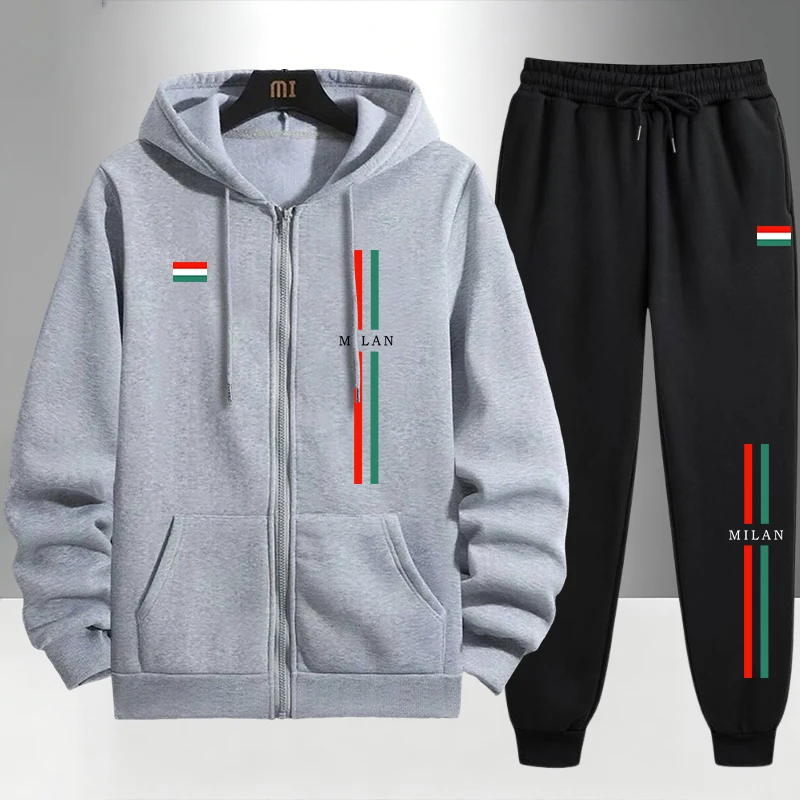 2026 Italy Printed Men's Set Z - огляд і ціна Winter Clothing