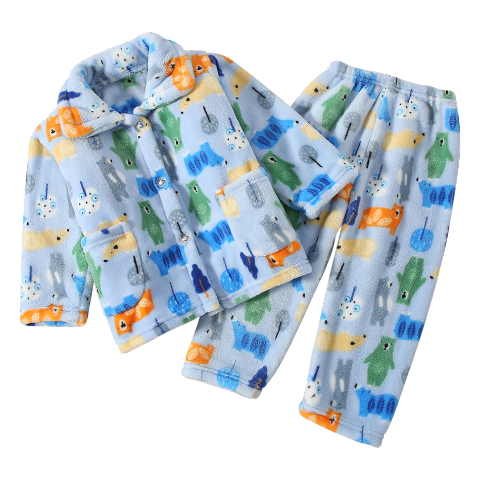 Winter Kids Pajama Set Coral F - огляд і ціна Winter Clothing List